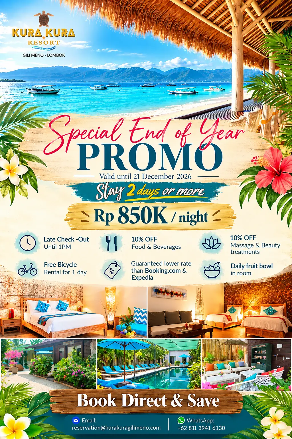 End of Year Promo - Stay 2 Days